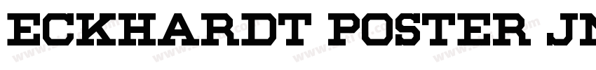 Eckhardt Poster JNL字体转换